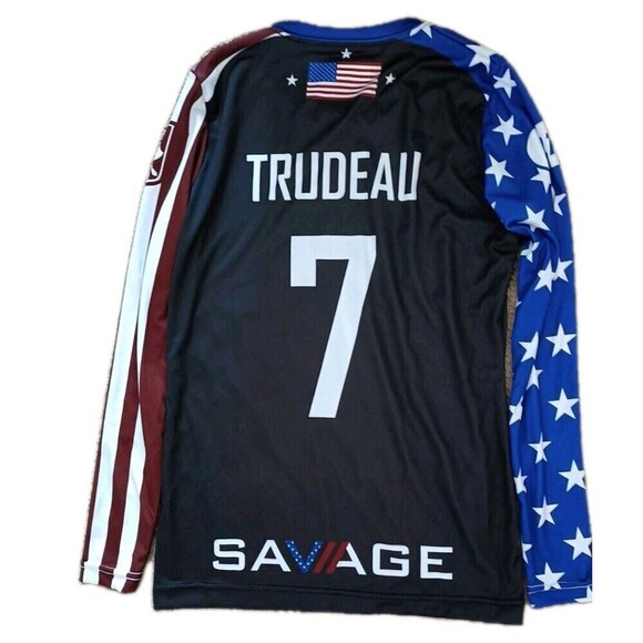 USA Quidditch Performance Shirt IQA Small Trudeau 7 Savage Apparel Harry Potter - Picture 2 of 9
